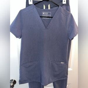 Women’s FIGS  space navy scrub set